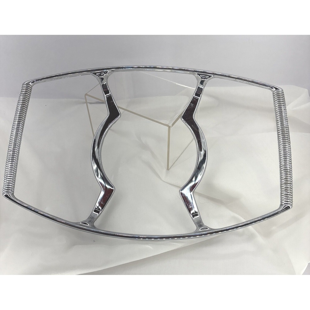 MCM Corning Ware P-11-2 1/2-M-1 chrome metal casserole holder rack trivet cradle